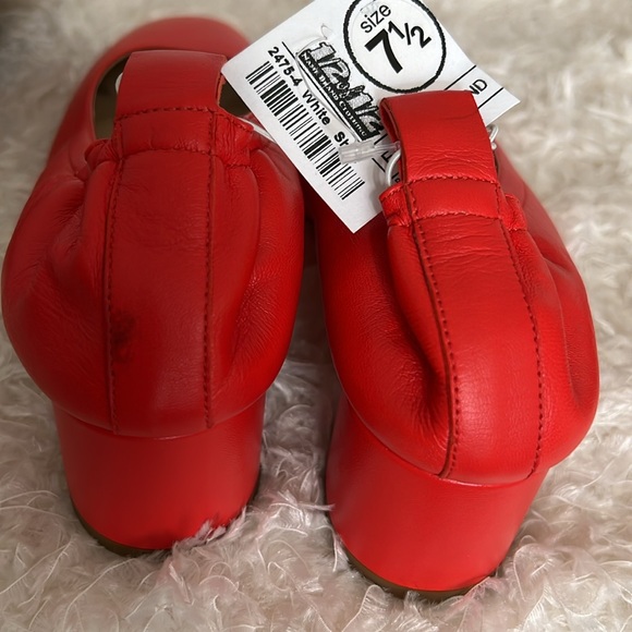 Everlane Italian Leather The Day Heel Red - Picture 12 of 14